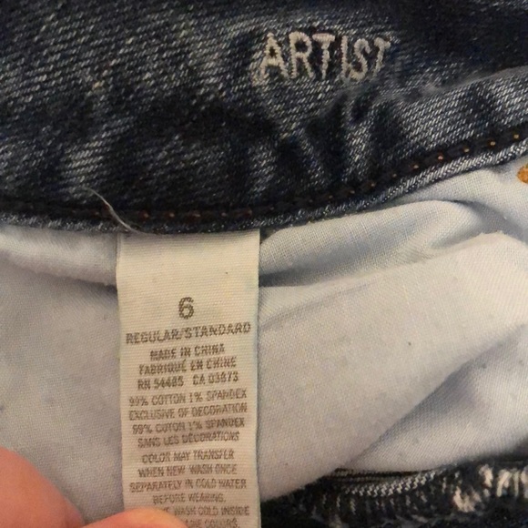 🦅 AMERICAN EAGLE STRETCH—ARTIST STYLE JEANS 🦅 - Picture 4 of 11